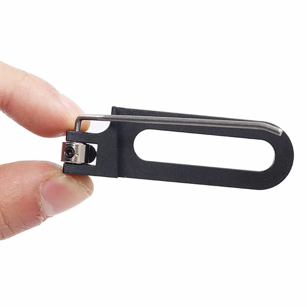 Repose-flèche magnétique en aluminium pour tir à l'arc - Accessoire droitier - Noir