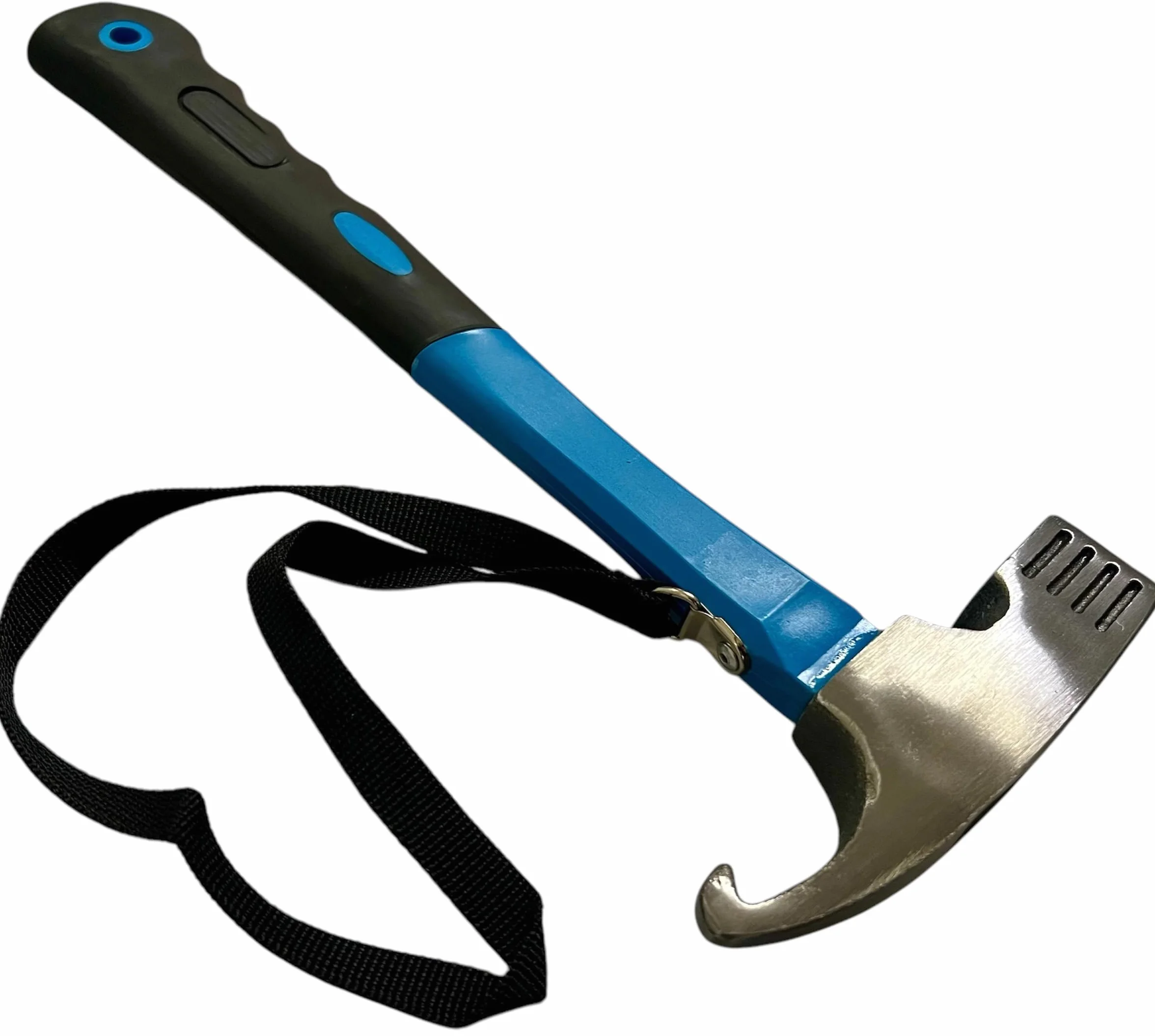 Marteau de camping avec extracteur de sardines et dragonne, robuste pour tente et piquets