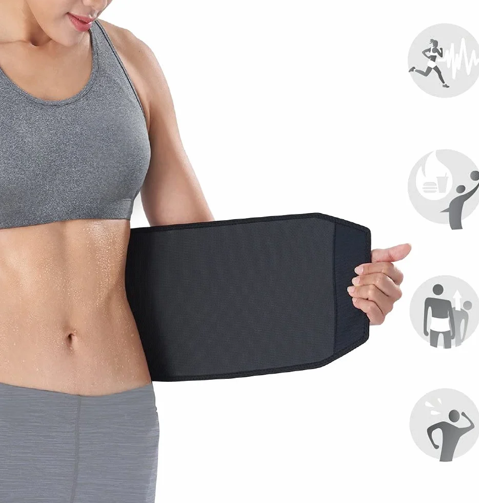 Bracoo Ceinture Abdominale de Sudation SE22 Néoprène pour Femme et Homme