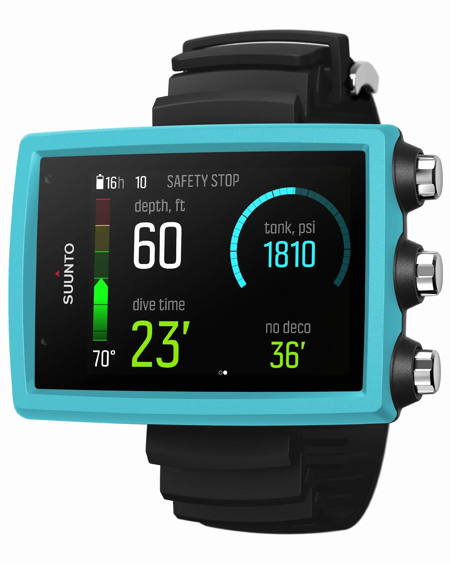SUUNTO EON Core Montre de Plongée Numérique Écran Couleur Étanche 80m Ordinateur sous-Marine Batterie Rechargeable