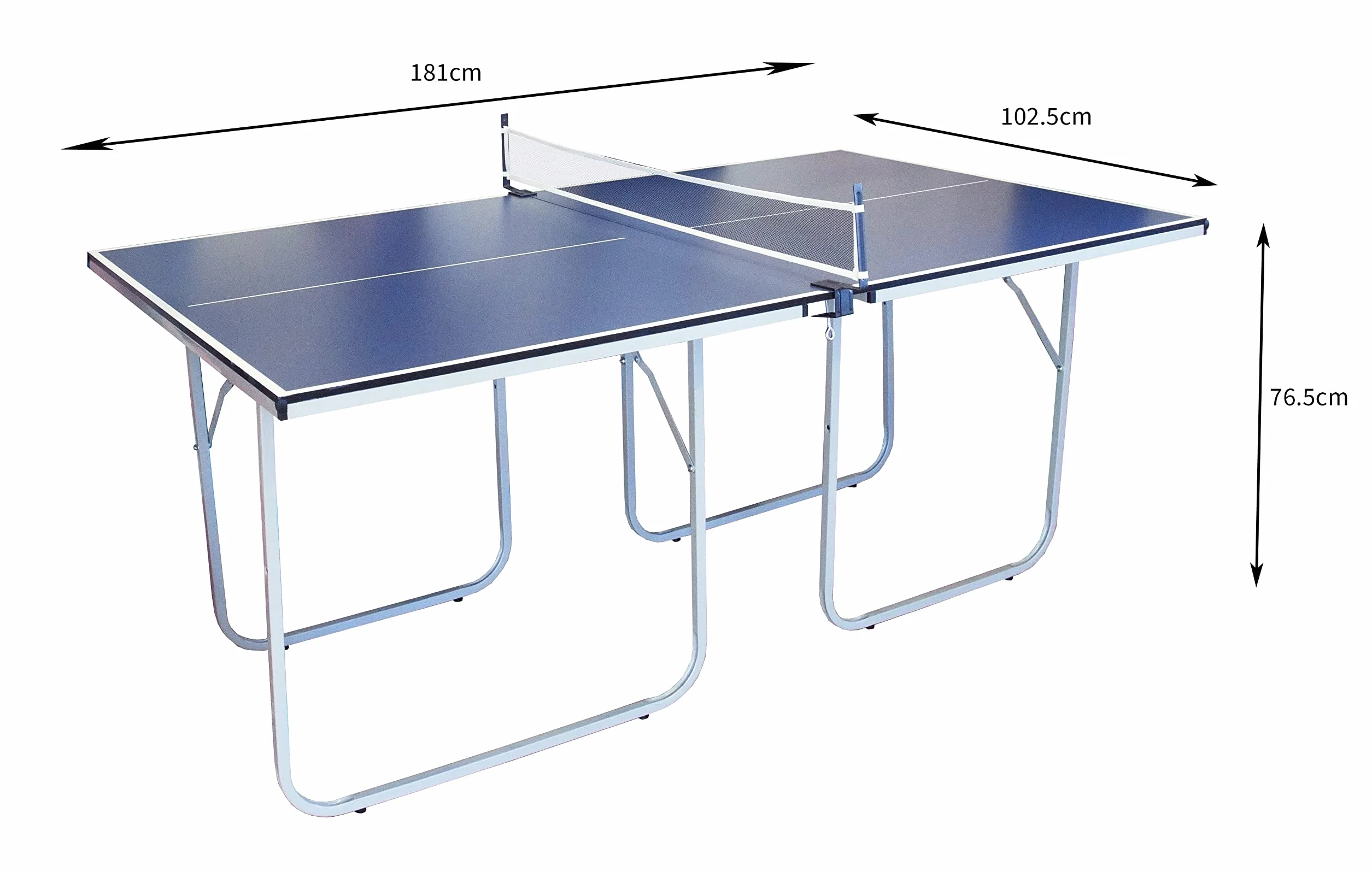 Table de Pingpong Tennis de Table pliable en Fer 180cm x 100cm Extérieur Intérieur