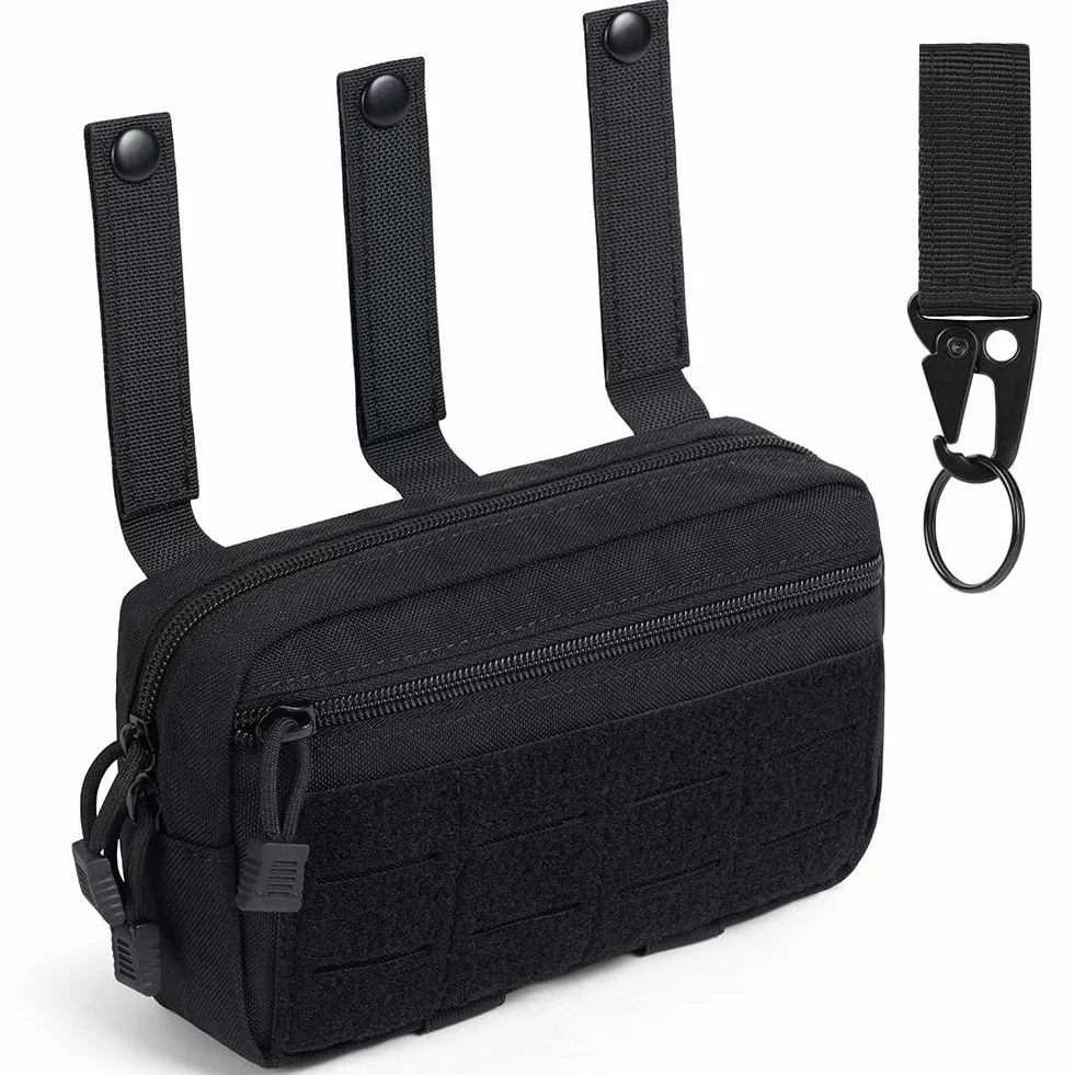 Flintronic Tactique Molle Nylon Sac Ceinture Militaire EDC Gadget Téléphone Plein-Air Randonnée