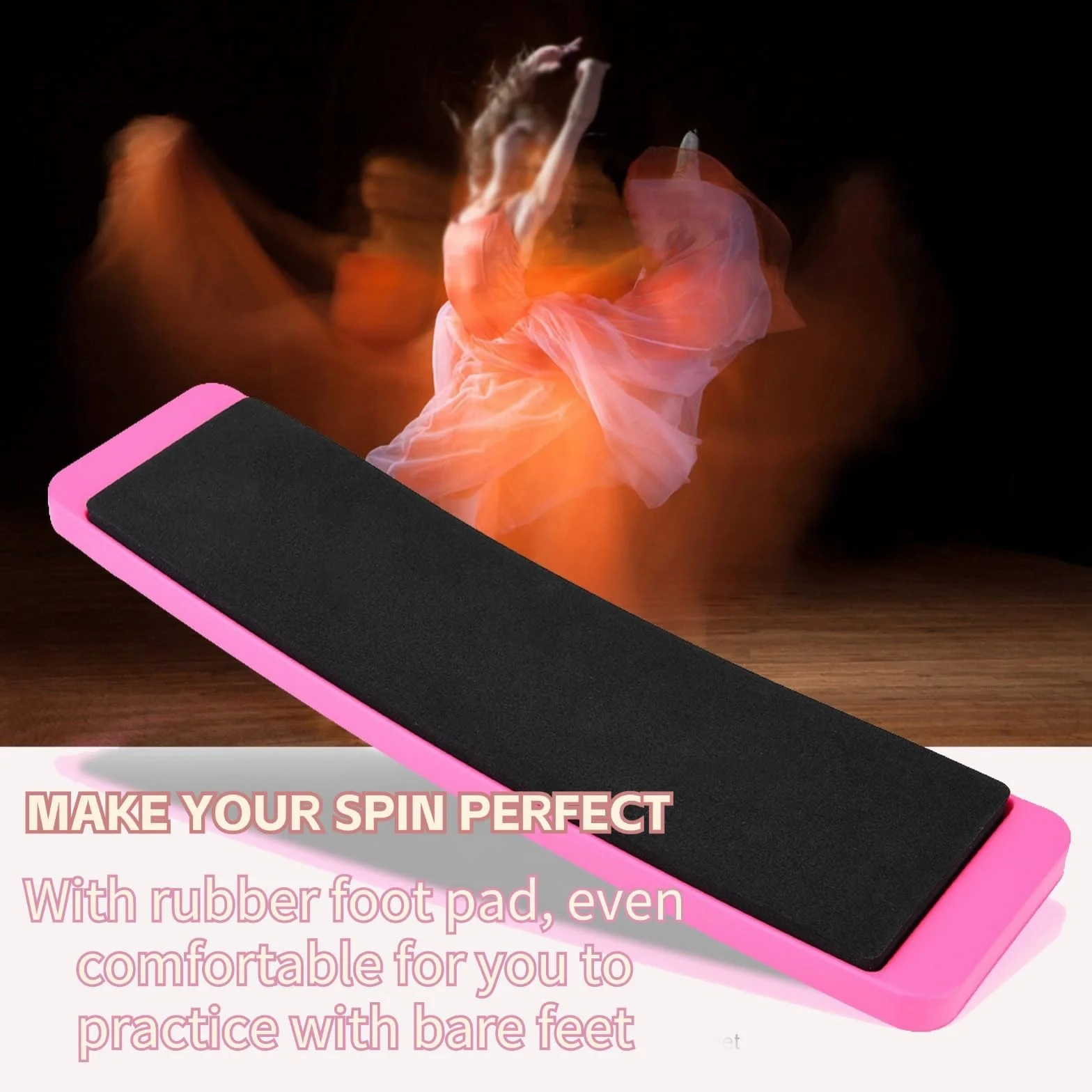 Horoper Planche de Rotation pour Ballet Dance Spinning Plate Entraînement Portable Foot Balance Training