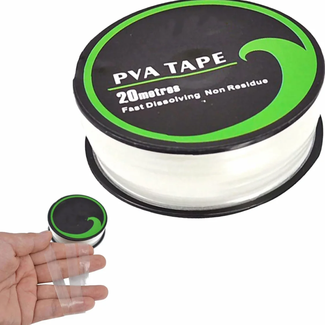 Bande PVA Ruban Rapide à Eau Film Dissolvant Outil Alimentation Pêche Carpe
