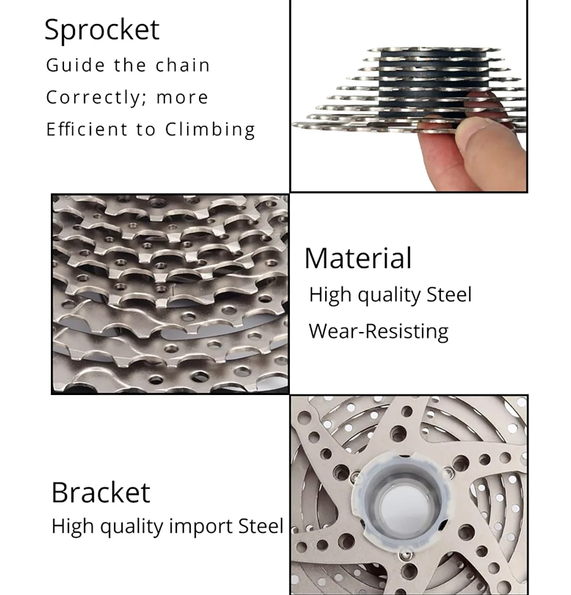 Cassette de vélo 12 vitesses 11-28T/32T/34T/36T/46T/50T/52T pour VTT/vélo de route 12 vitesses compatible avec Shimano Ultegra XT Sunrace Sram