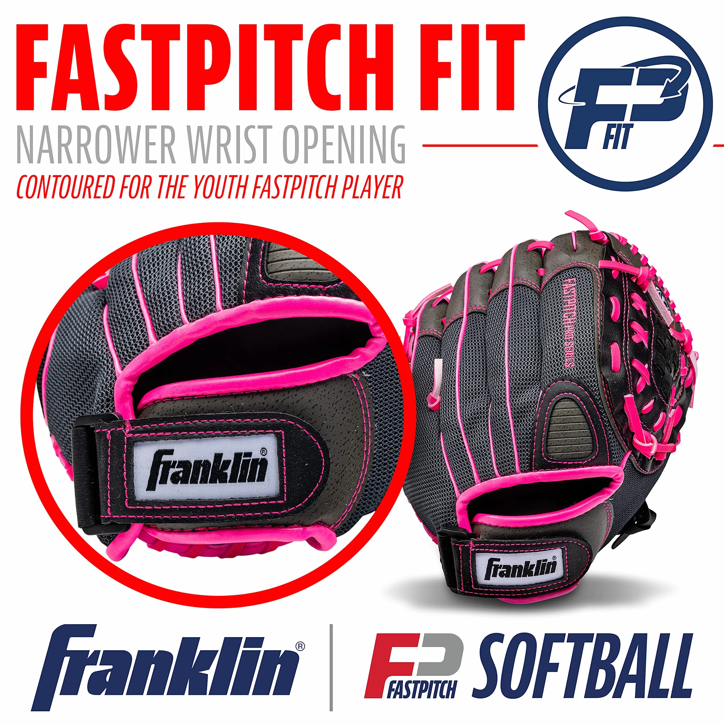 Franklin Sports Fastpitch Gant de Softball 30,5 cm