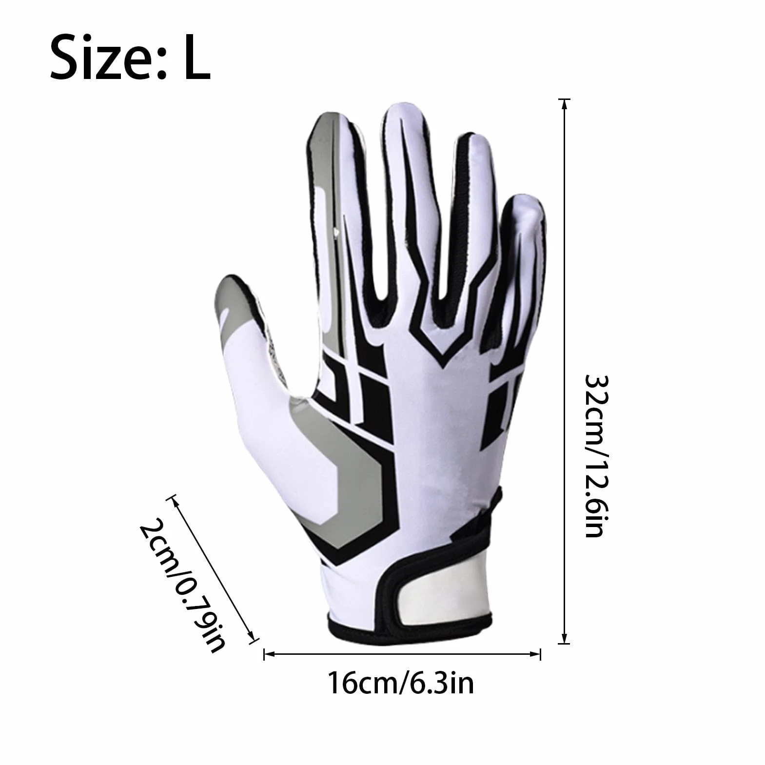 Gants de Baseball pour Hommes, Gants de frappeur antidérapants, Paume Super adhérente, Respirants pour Baseball et Softball