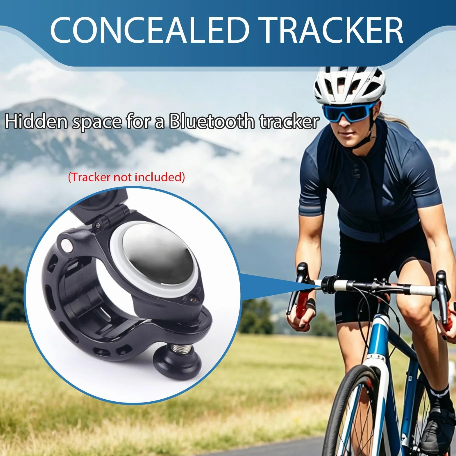 Sonnette vélo Adulte Mini 2026 Nouvelle Version 110 DB en Alliage d’Aluminium, Sonnette de vélo pour Guidon 22,2 à 31,8 mm, klaxon vélo Discret pour VTT, vélo de Route, vélo électrique