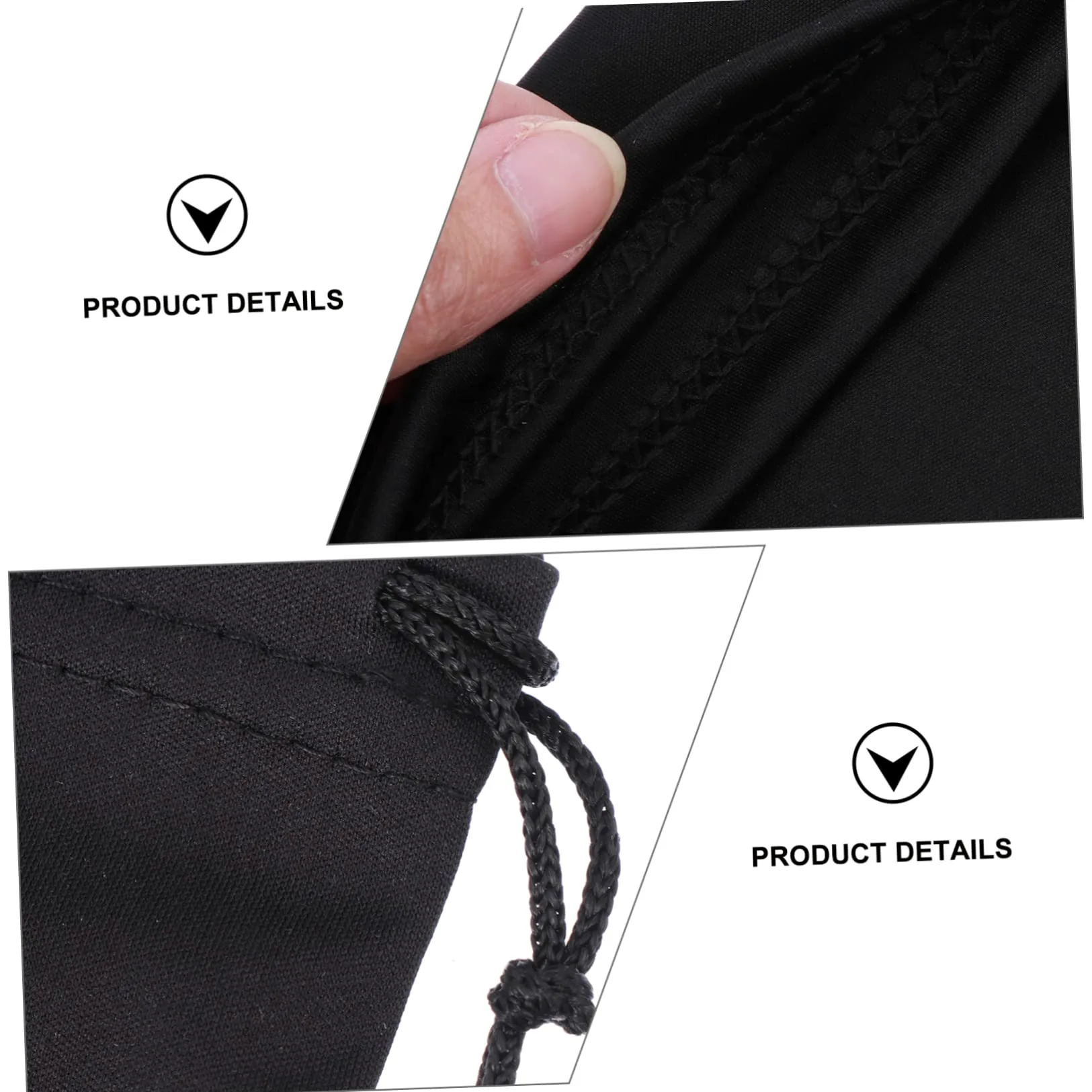 BESPORTBLE 100pièces Pochette De pour Lunettes De Ski Et Masques De Neige Microfibre pour Accessoires De Ski