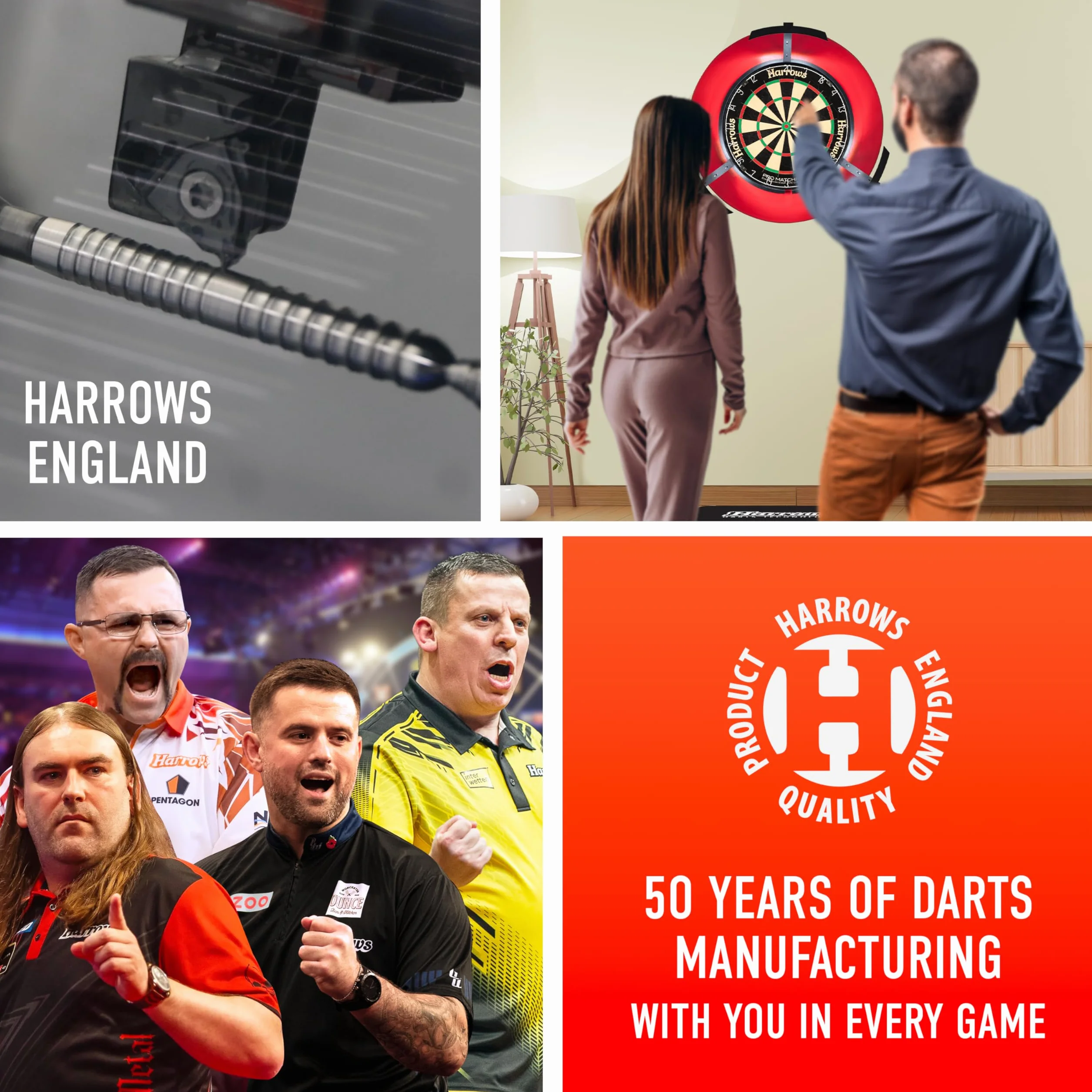 Harrows Trophy Ultimate Bundles ensemble de fléchettes avec accessoires fléchettes à pointe en acier