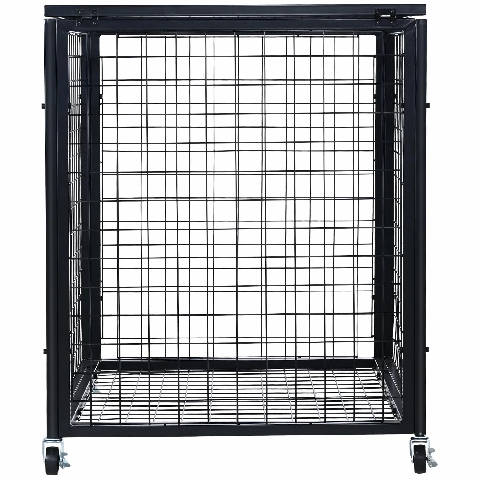VEVOR Chariot à Ballons Verrouillable 85x67,5x82,5 cm Cage de Rangement pour Ballon Mobile avec 4 Roulettes et Freins en Acier