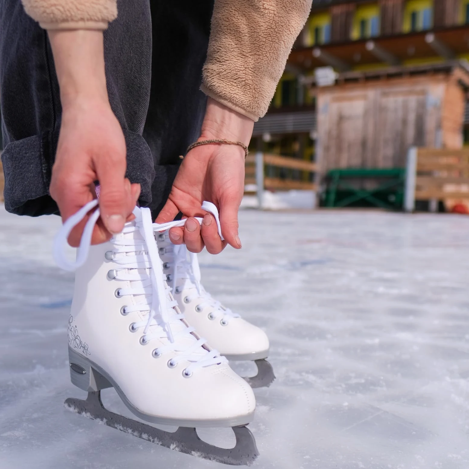 Bladerunner Aurora W Patins à Glace, Femme, Blanc/Argent, 39