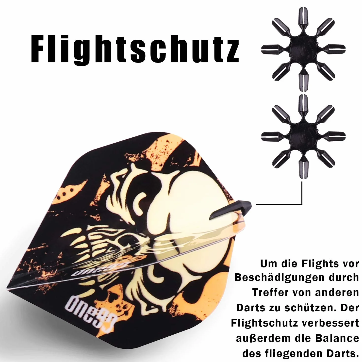 One80 Professional Perfection Fléchettes en Plastique 18g 12 Sztuk (Classic 2)