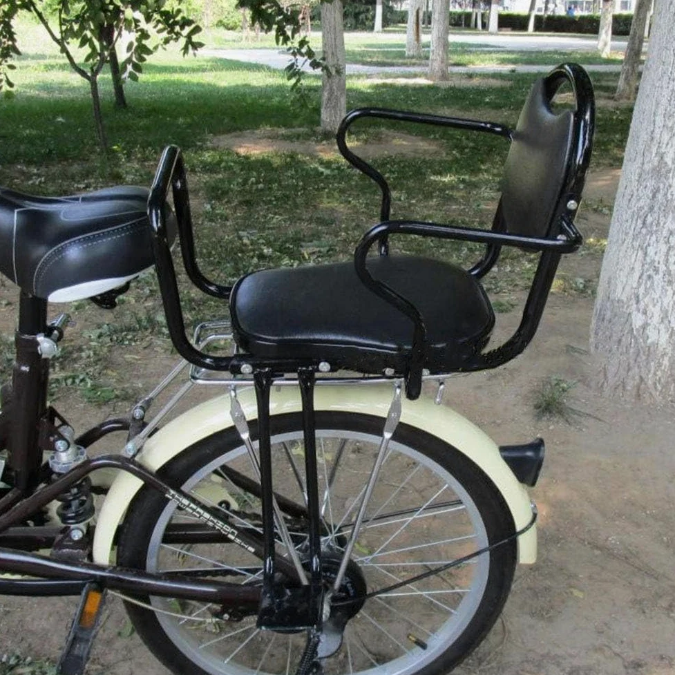Vélo électrique vélo arrière siège Enfant VTT vélo bébé siège de sécurité Enfant avec Haute barrière