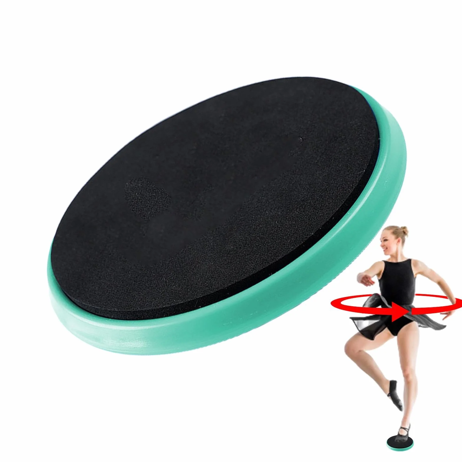 Plateau Tournant Pour Patinage Artistique - Accessoire De Danse Circulaire Pour Danseurs, Pom-pom Girls, Gymnastes