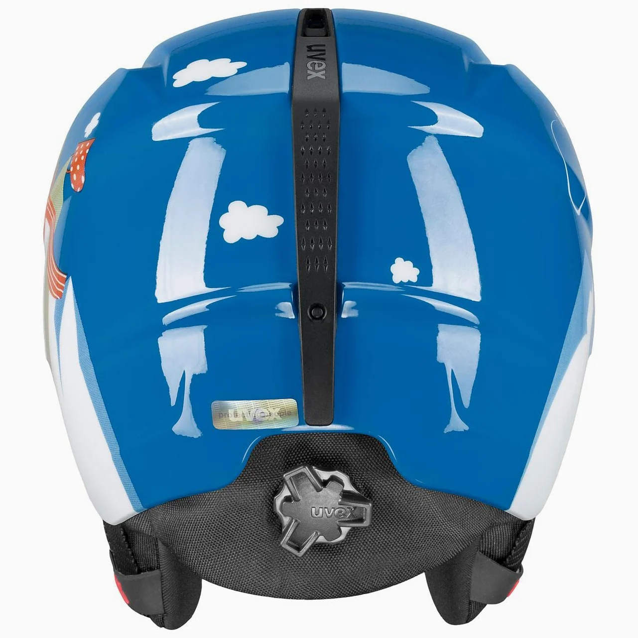 uvex viti Casque de Ski Enfant Unisexe, Blue Bear, 46-50 cm