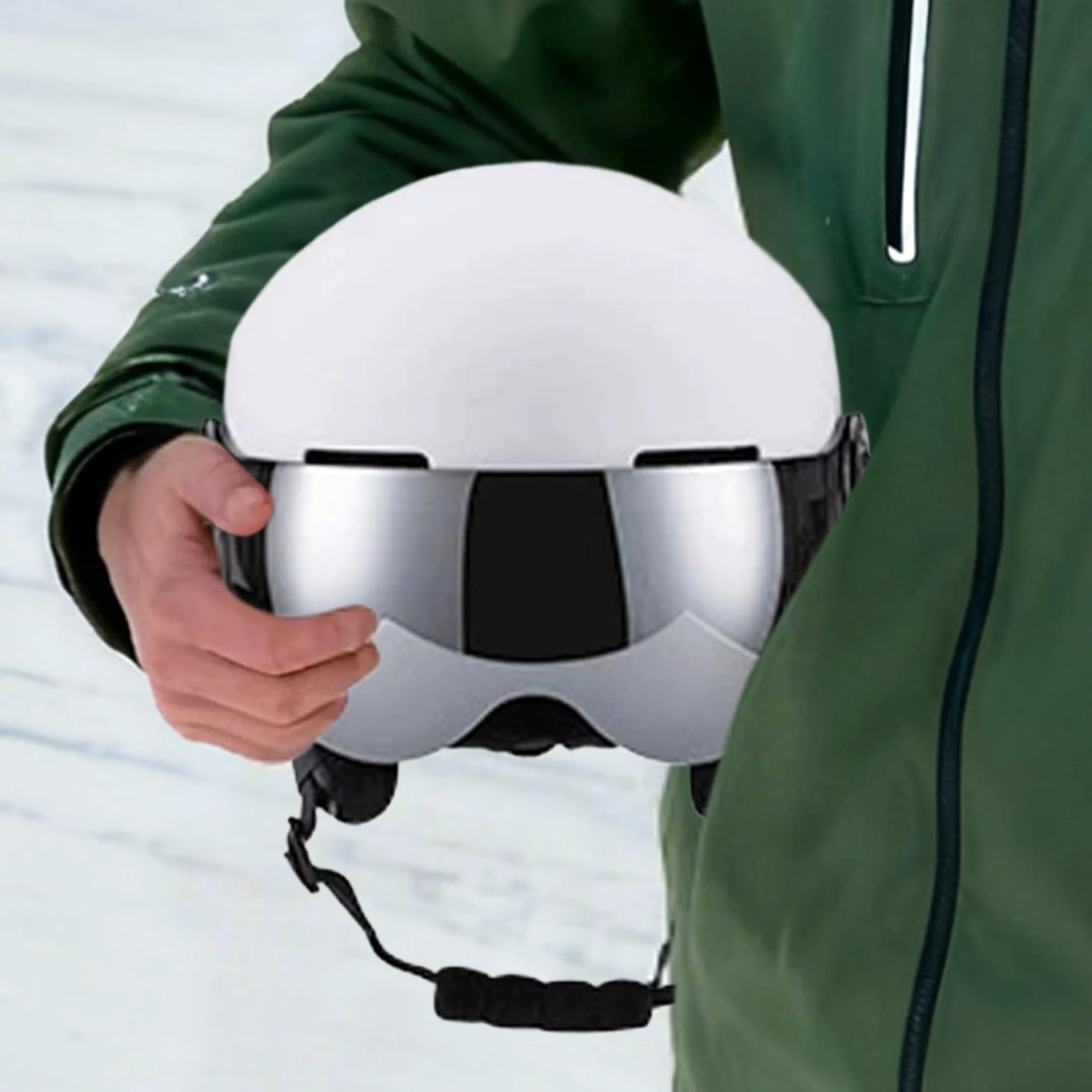 Casque pour le Snowboard,Antichoc Et Thermique Avec Masque | Casque Pour Sports De Neige À Coque Intérieure En Mousse - pour Hommes Femmes Jeunes Adultes Jeunes Skieur Snowboardeur Station Extérieur S