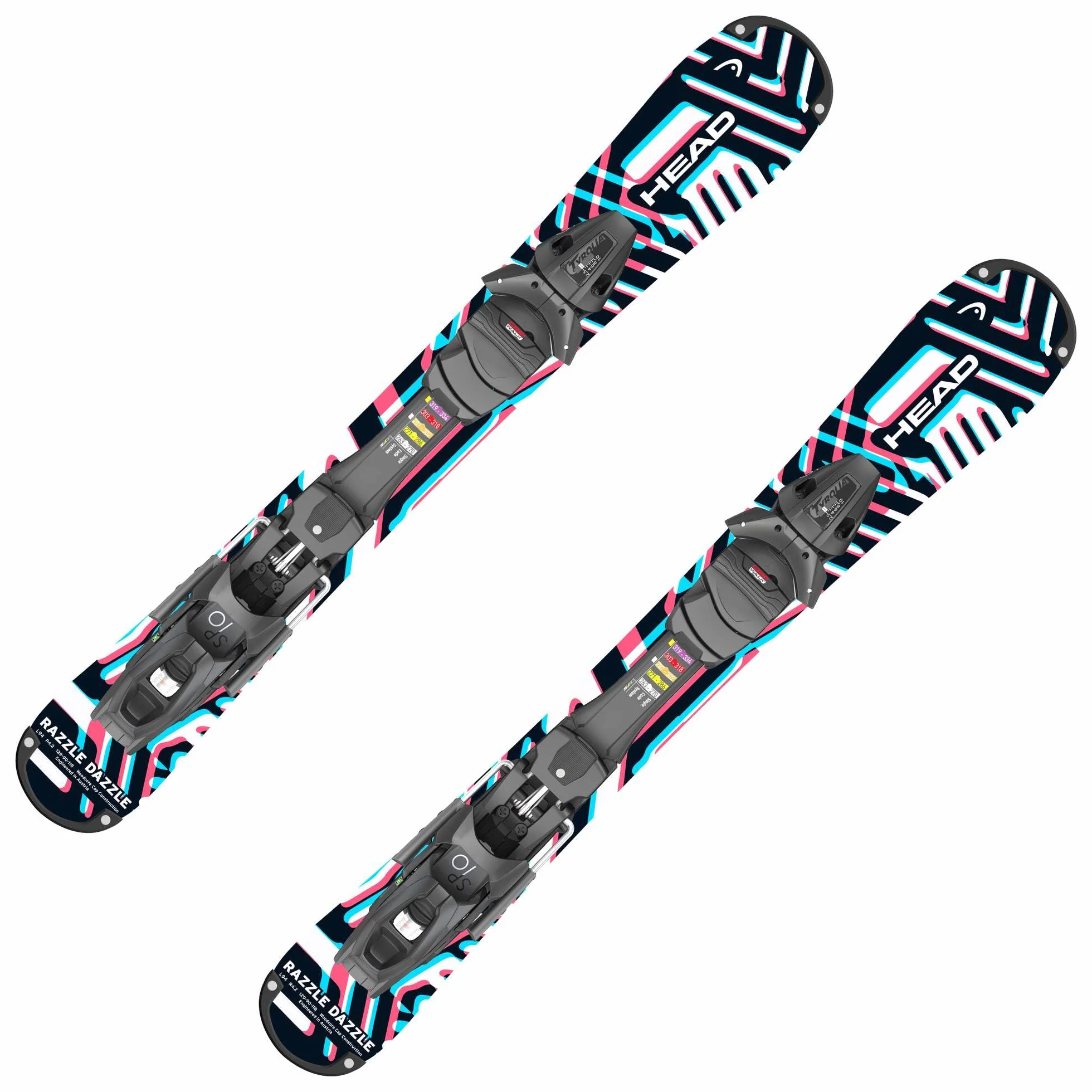 Razzle Dazzle Snowblade 94 cm + fixation