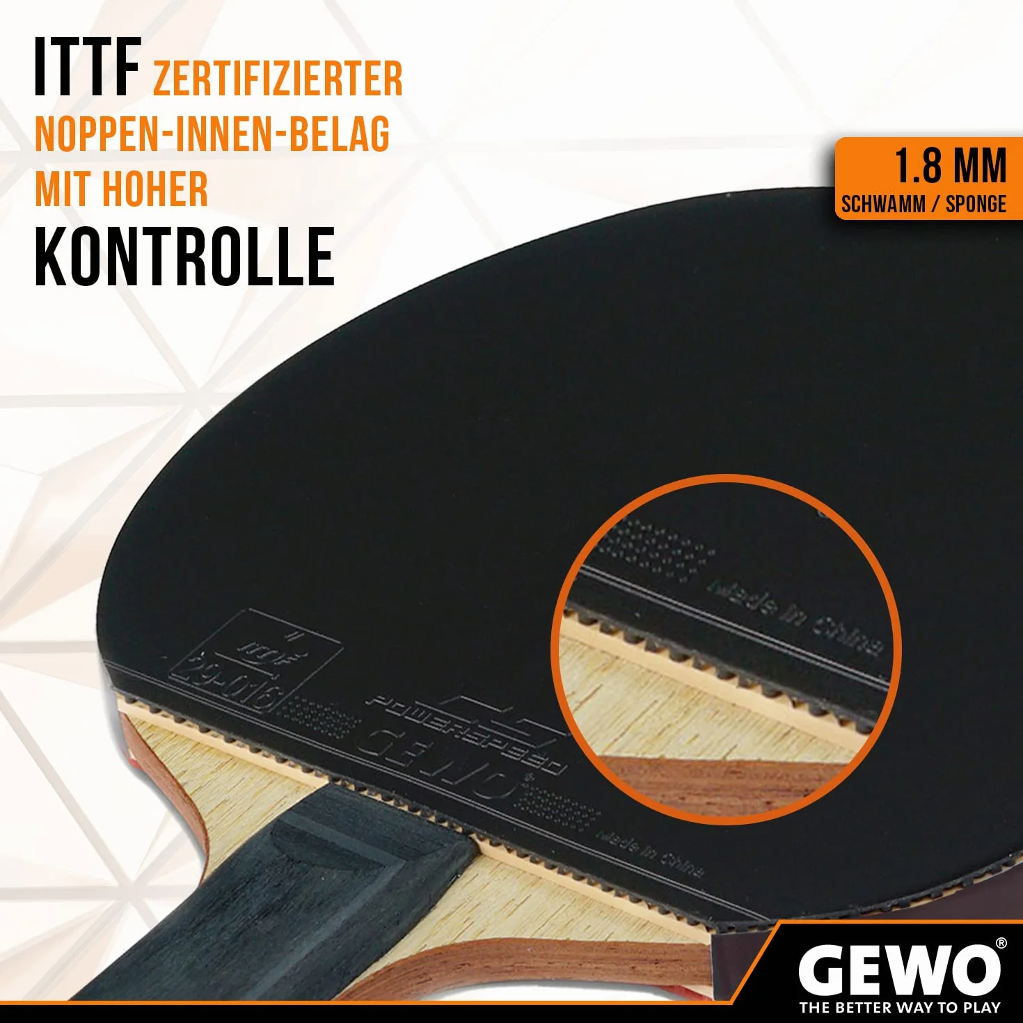 GEWO Schlger CS Energie Carbone