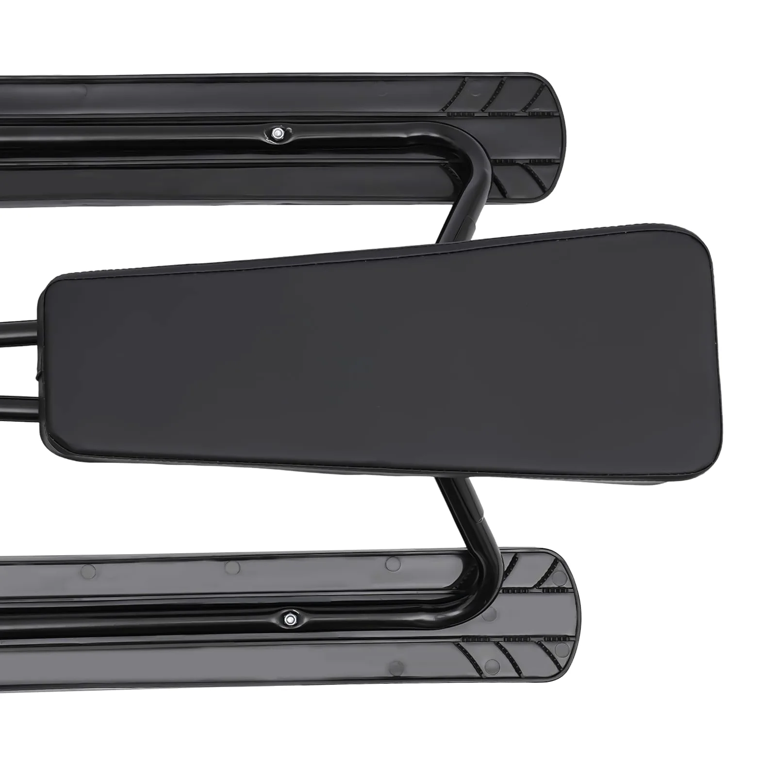 Snow Racer Sled - 114 × 50 × 38 cm - Avec freins à double pied - Guidon flexible et pédales antidérapantes - Luge à neige robuste pour enfants de 3 à 15 ans et adultes jusqu'à 100 kg