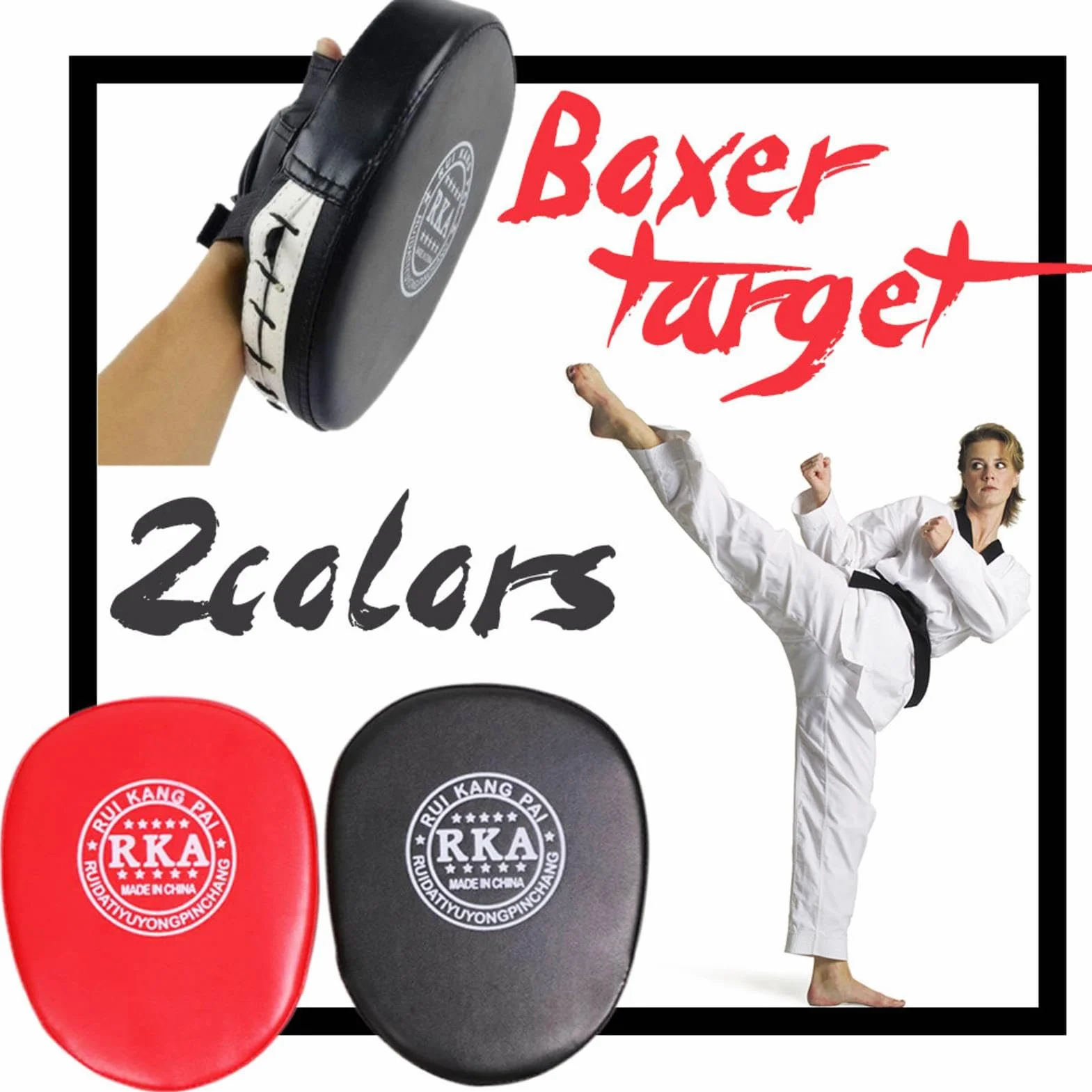 Pattes D'ours Boxe, Cibles Kick Boxing Pads Mitaines Cuir pour MMA Muay Thai