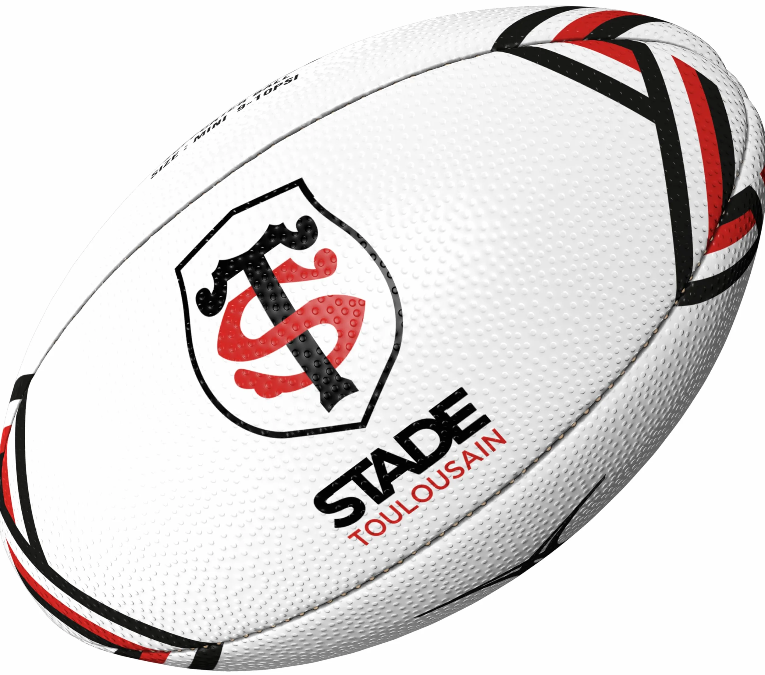 Gilbert Mini Ballon de Rugby Toulouse - Collection Officielle Stade Toulousain