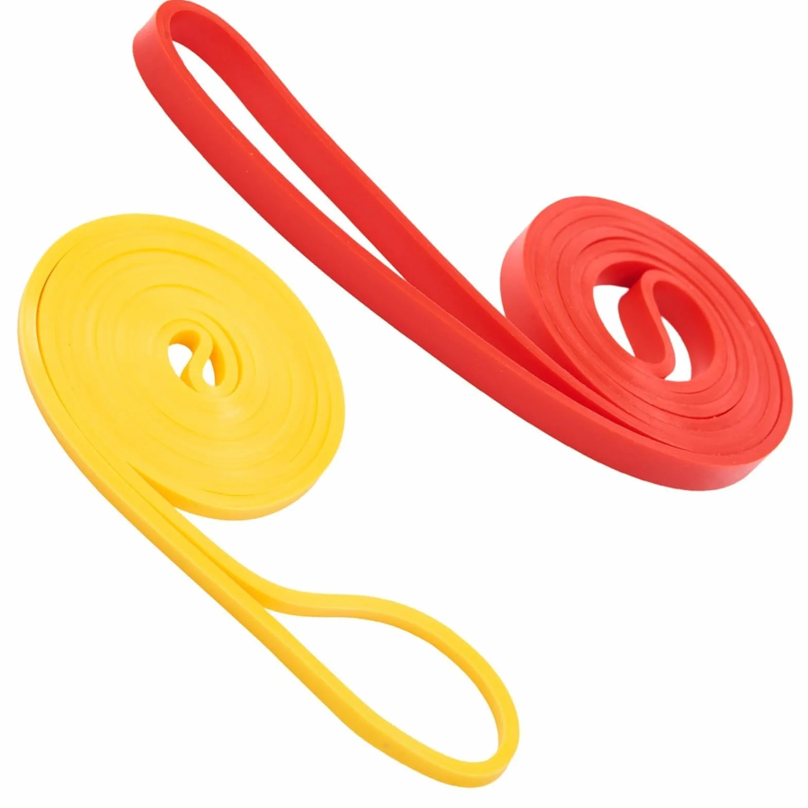 Ensemble d'Élastiques de Musculation 5-15lb & 15-35lb pour Pilates, Yoga, Stretching