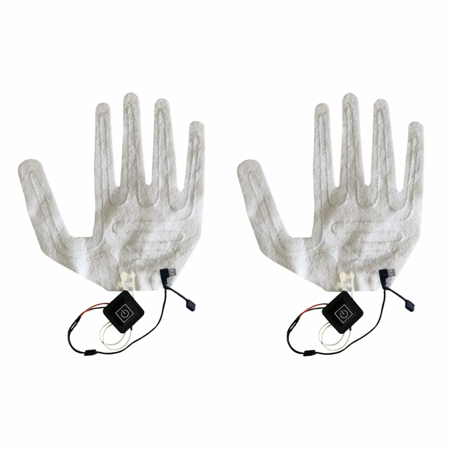 Gants Chauffants Électriques avec Conceptions Détachables Faible Consommation D'énergie