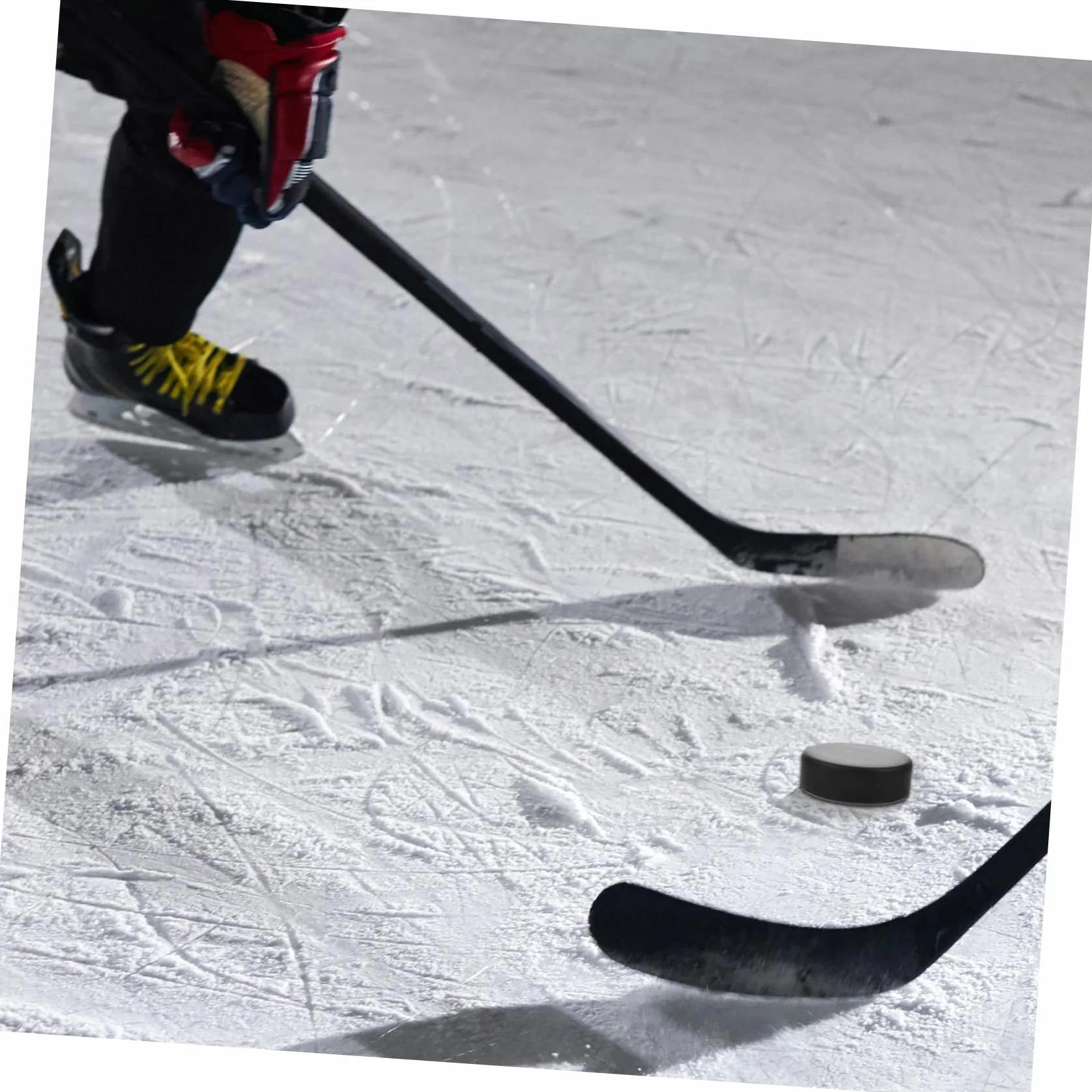 BESPORTBLE 6 Pièces Palet Rondelle De Hockey en Mousse Accessoire De Sport