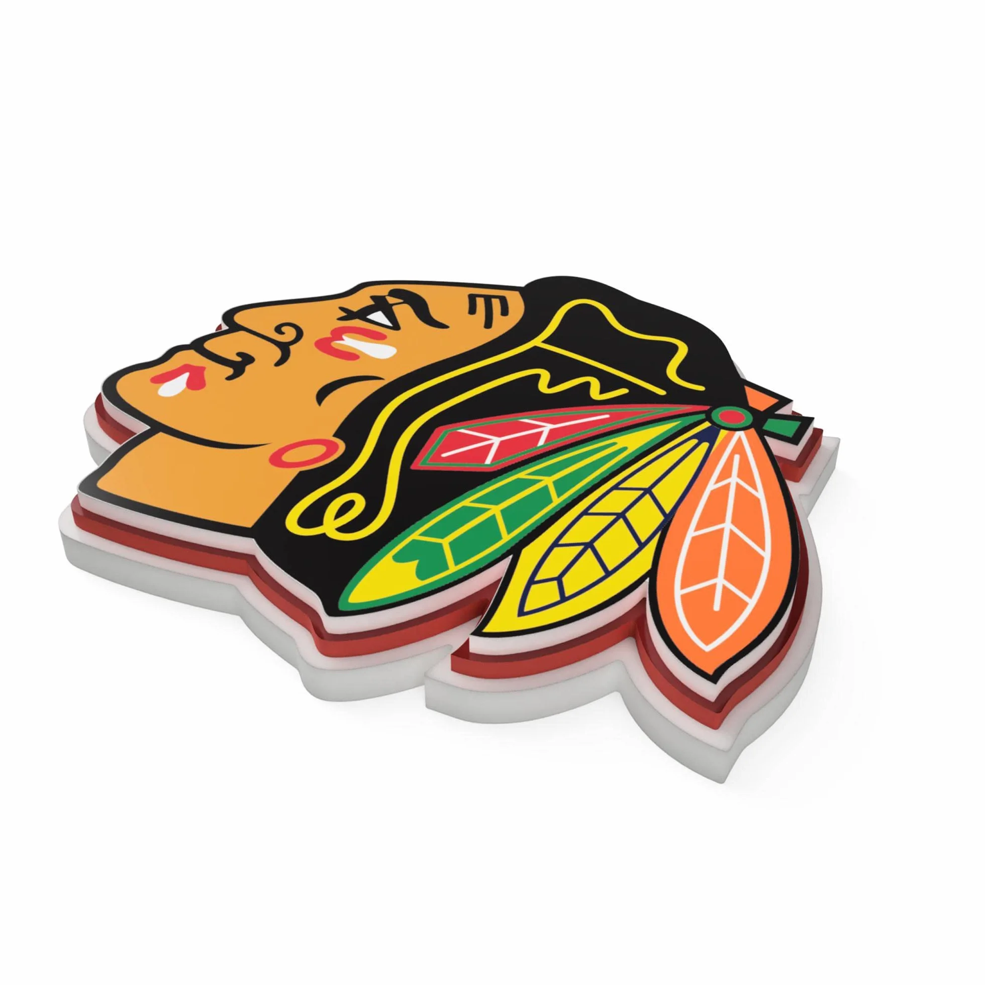 FanFave NHLFanchain Collier XXL avec Pendentif 3D