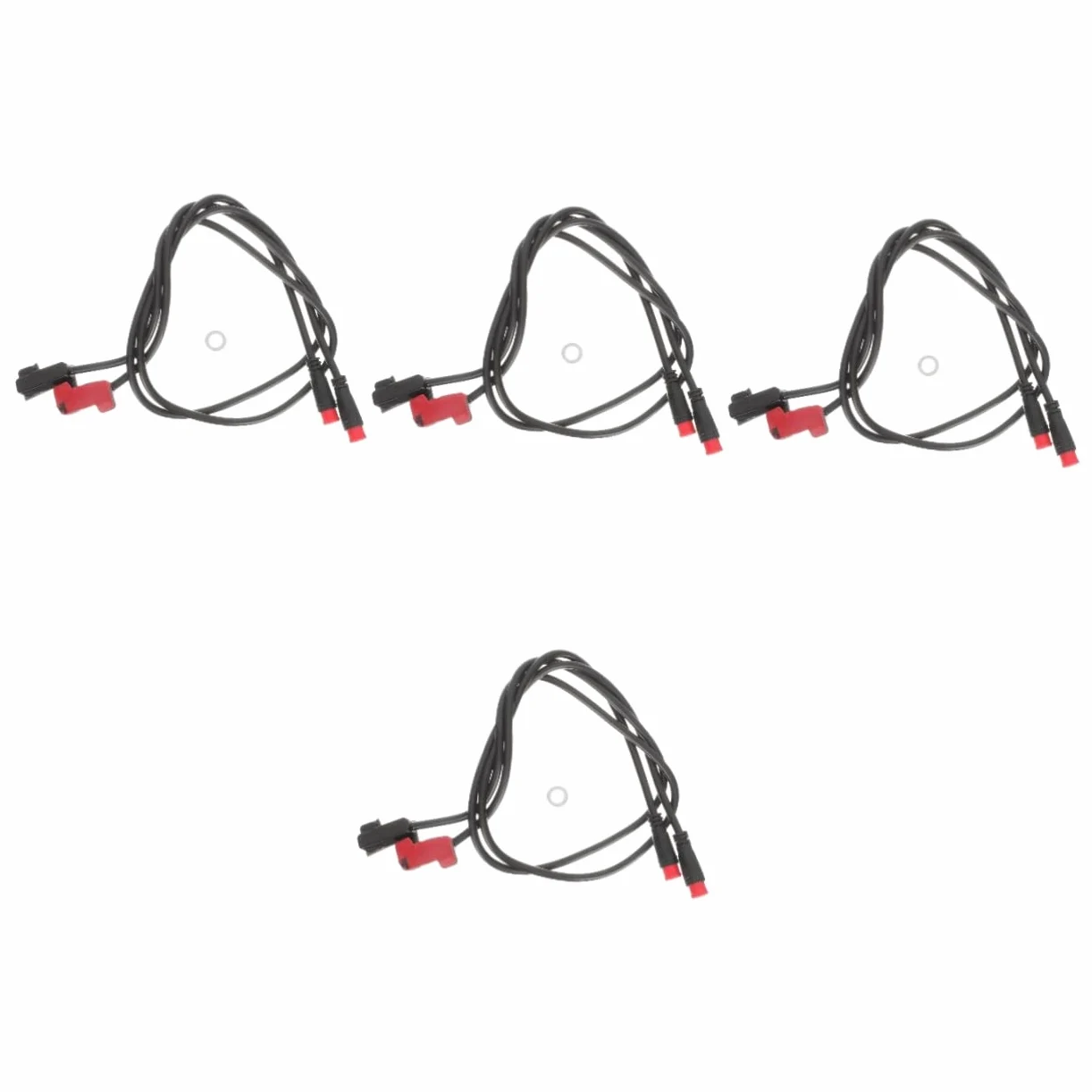 BESPORTBLE 4paires Câble De Frein Électrique pour Vélo Capteur De Coupure De Frein avec Connecteur Pin Compatible Moteur Central Et Arrière