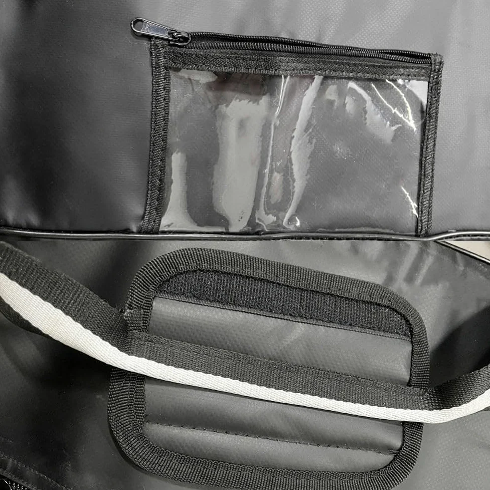 EasyByMall Sac d'équipement de hockey, sac de rangement portable multifonction en PVC étanche pour hockey sur glace, basket-ball, football