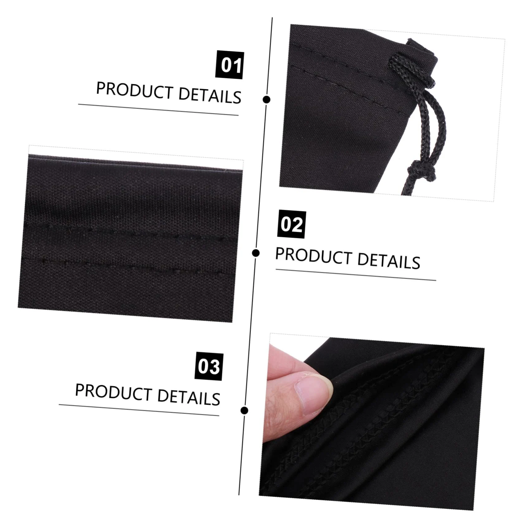 BESPORTBLE 100pièces Pochette De pour Lunettes De Ski Et Masques De Neige Microfibre pour Accessoires De Ski