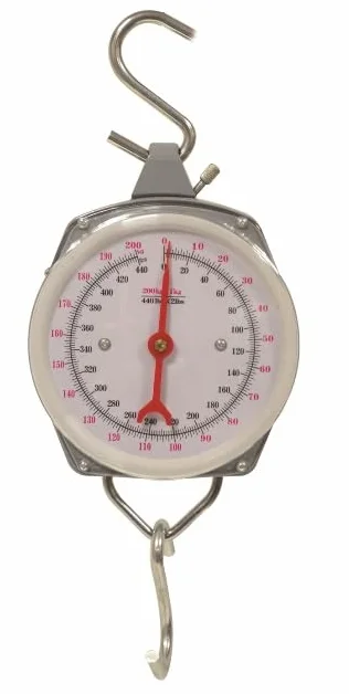 Peson rond dynamométrique 200 kg Balance suspendue