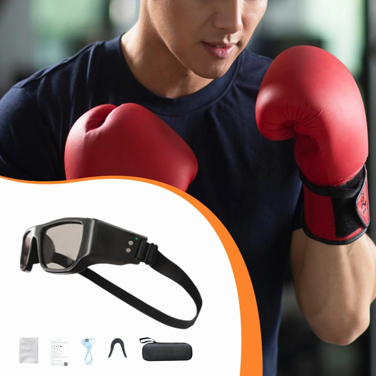 Homyl Lunettes de Dribble Stroboscopiques Course à Pied Football Baseball