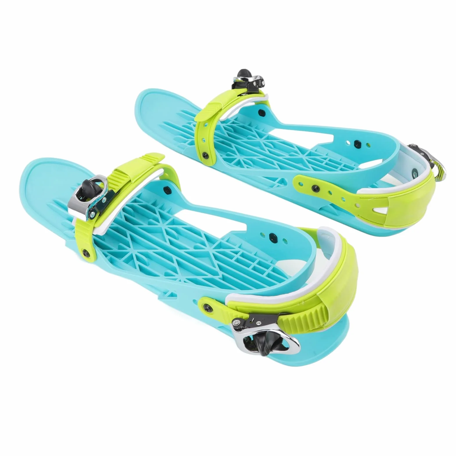 Skis de Neige, Mini Patins de Ski à Fixation Réglable pour Adultes, Lames de Neige avec Sac de Rangement pour Parcs à , Ski de Fond, Sentiers Forestiers, Pistes, Sports d'hiver