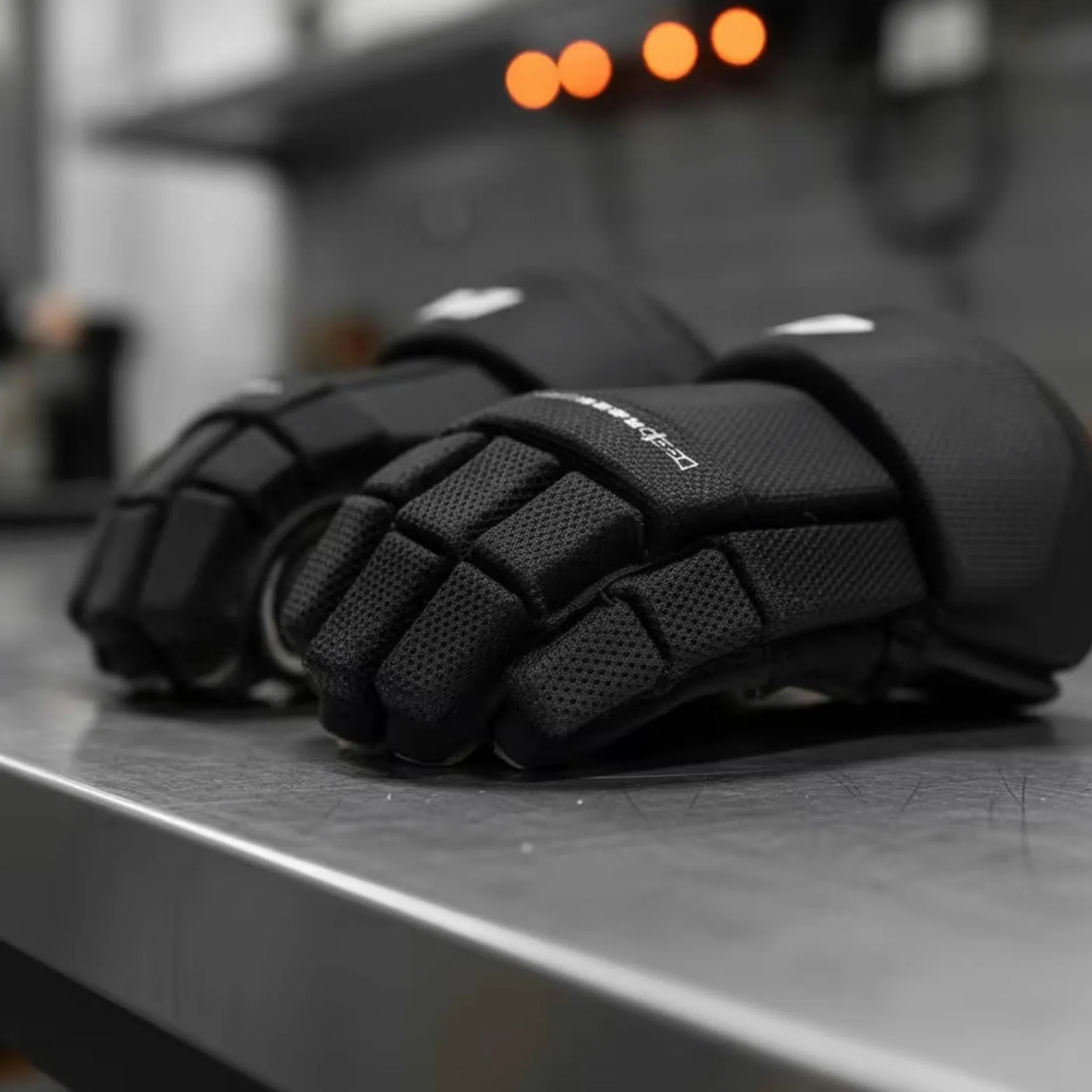 Gants Hockey avec Protège-Doigts Antidérapant Gants Hockey avec Paume Renforcée Respirants