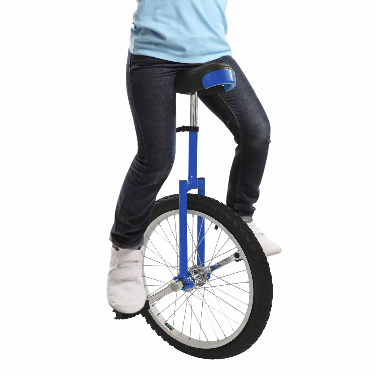 Monocycle 45,7 cm - Entraînement d'équilibre avec hauteur réglable et poignée