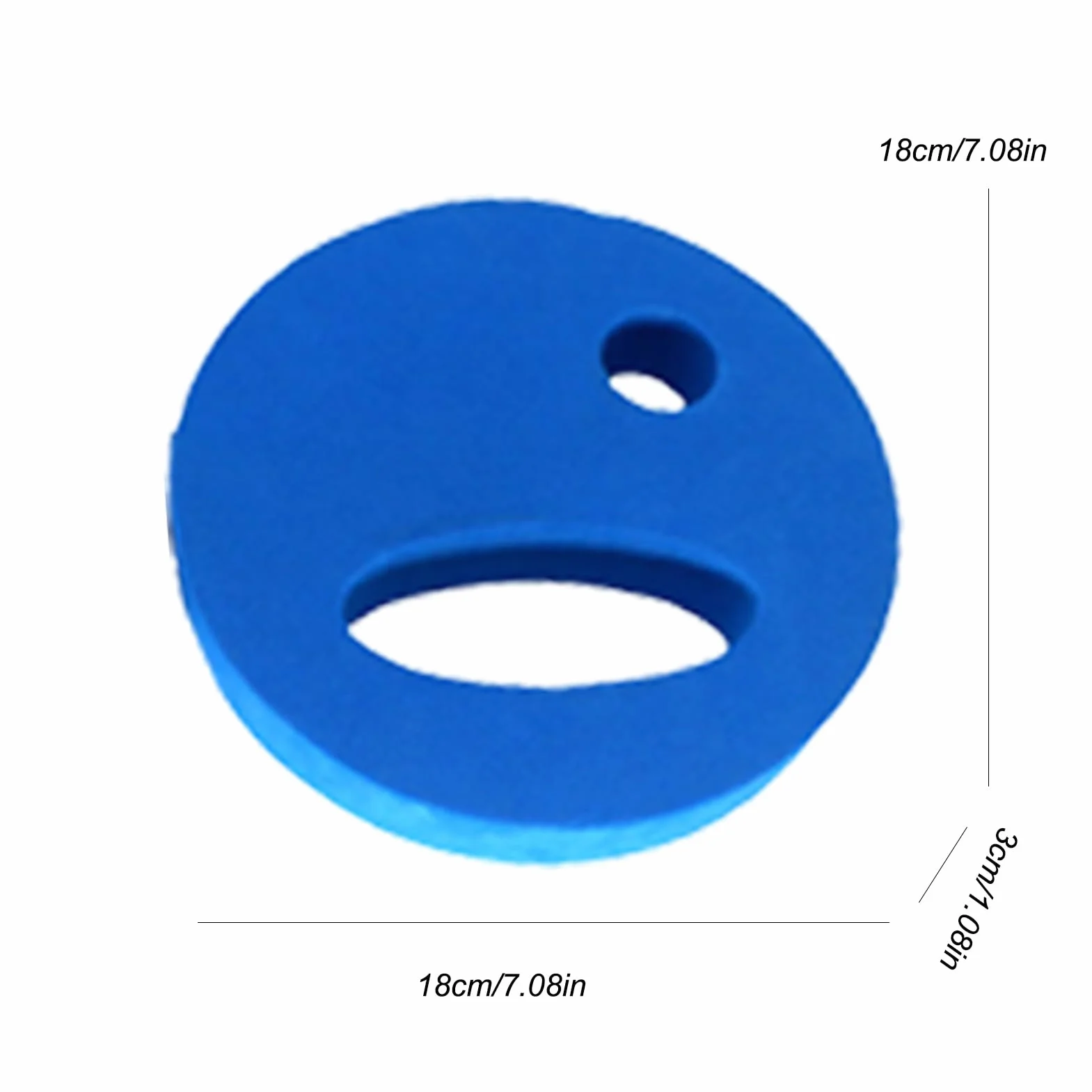 Lot de 2 disques d'exercice aquatiques en mousse EVA, accessoires d'entraînement de résistance aquatique, équipement d'aérobic de natation pour débutants