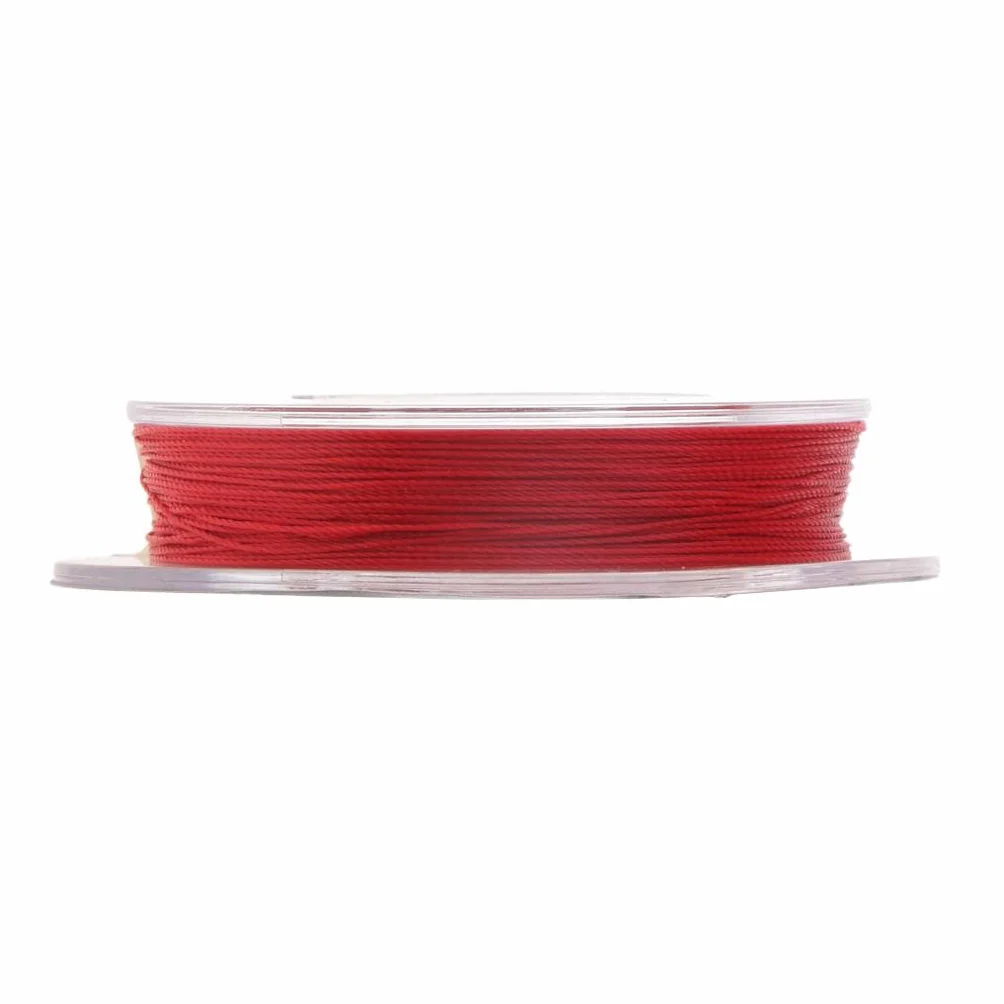 Anneau de Guidage de Canne à Pêche Fil 50m Rouge