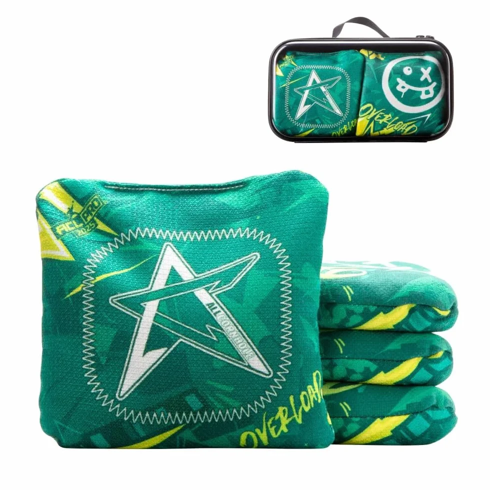 American Cornhole League Overload 2025 ACL PRO Cornhole Bags, 1 x 4, certifié officiel