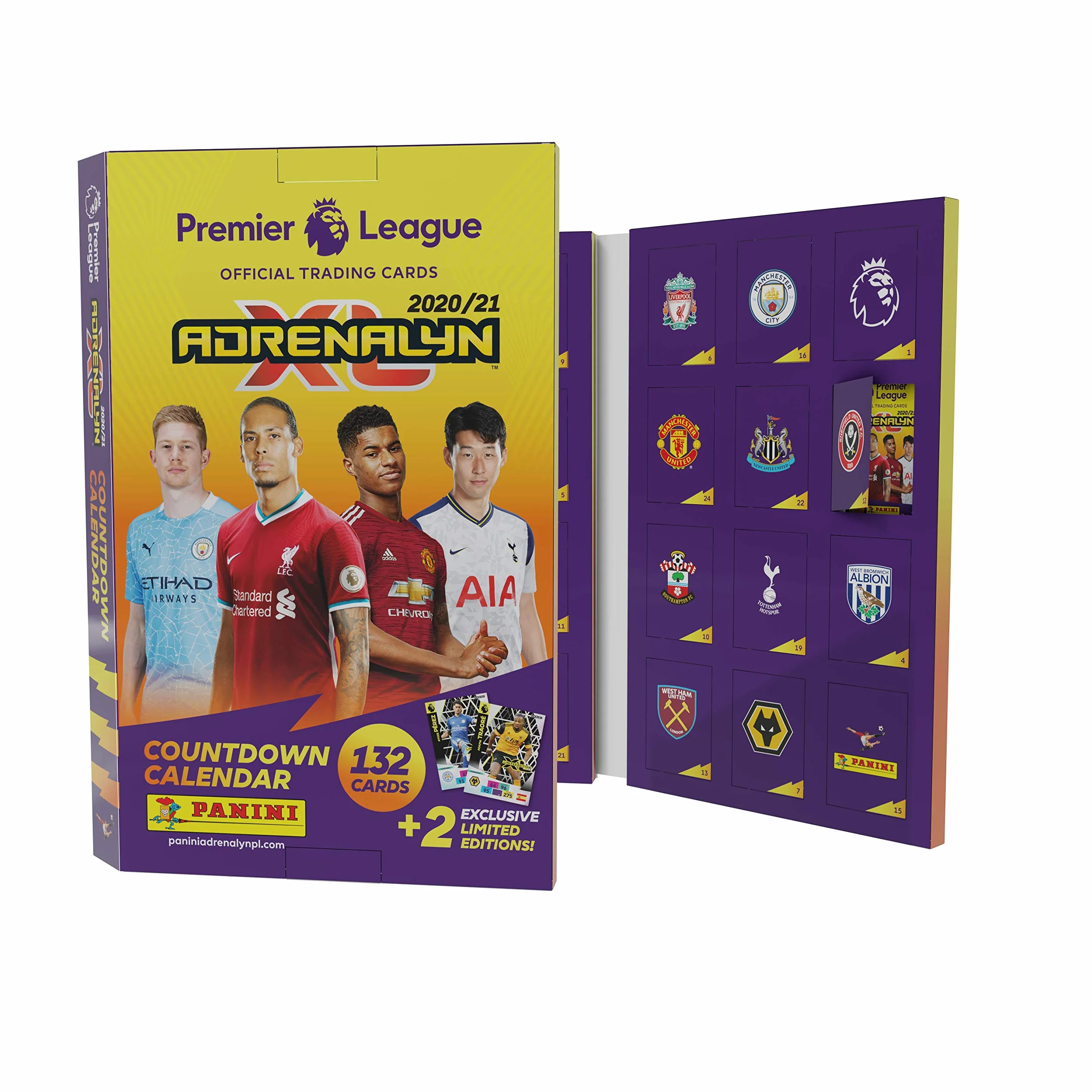 Panini Premier League 2020/21 Calendrier Adrenalyn XL