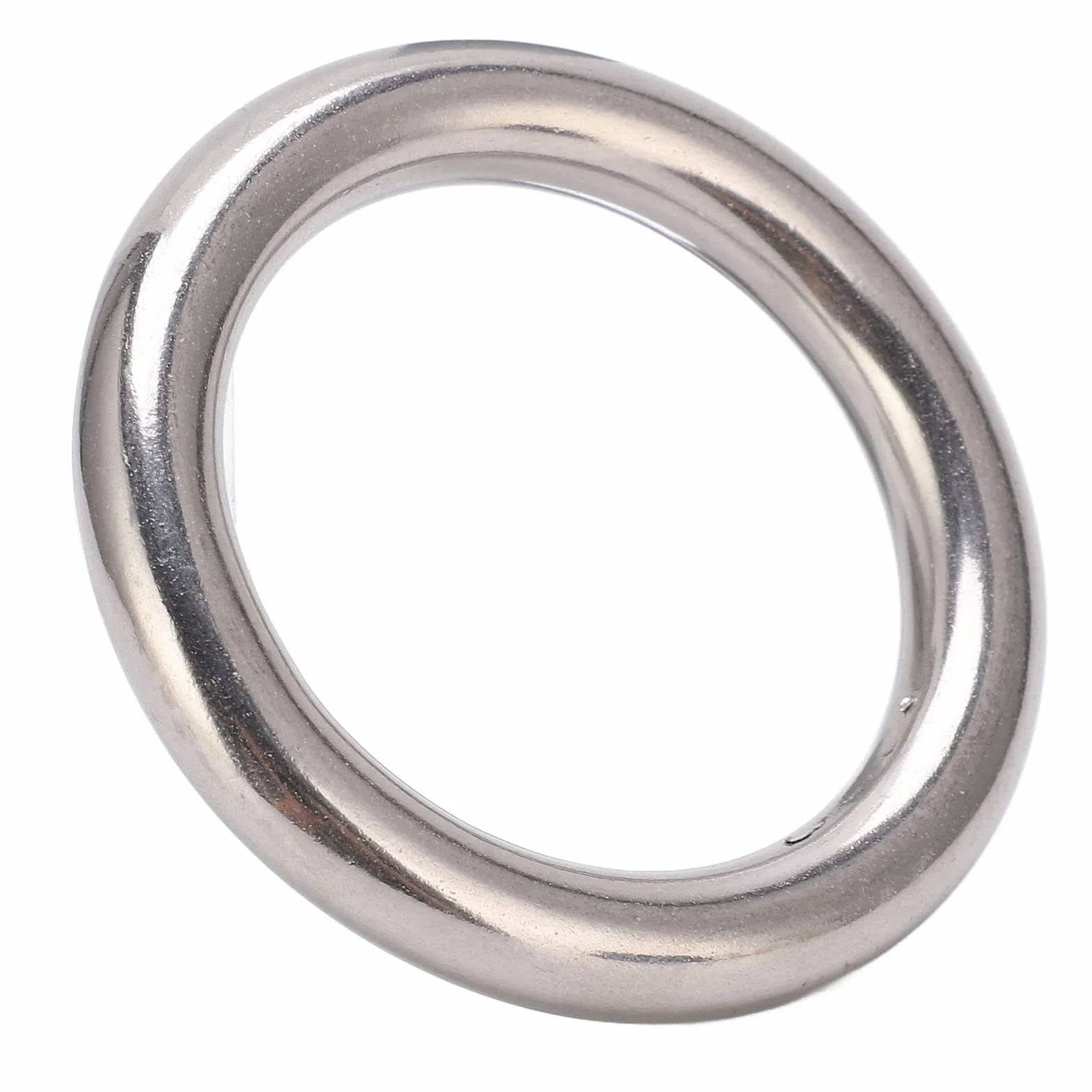 Anneaux Métalliques à Haute Résistance en Acier Inoxydable pour la Plongée, Petits Anneaux en Inox (10pcs, 50mm)