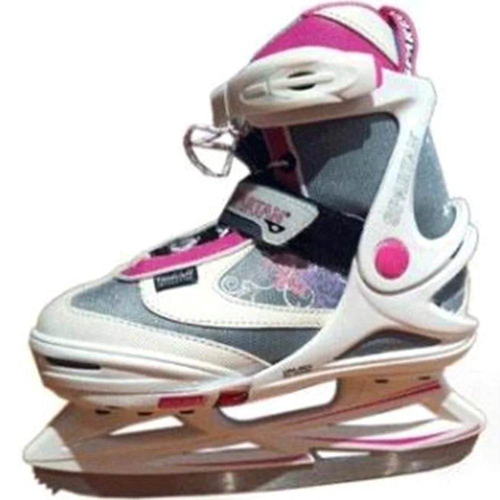 glace Chaussures de Course Patins à glace Enfant erschlit tschuhe réglable Taille 29–32
