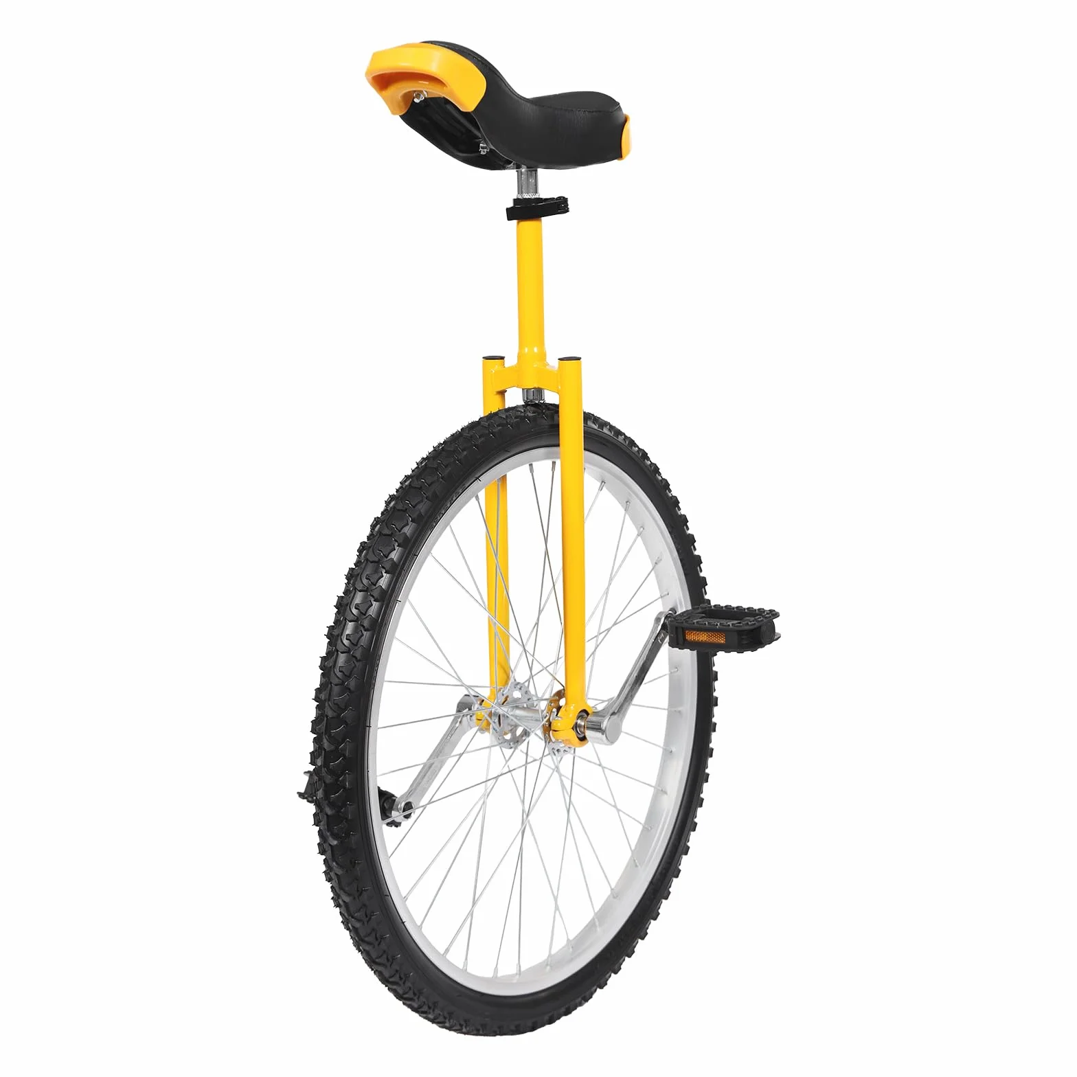 Monocycle 24 Pouces pour Sport, Cadre en Acier au Manganèse, Réglable