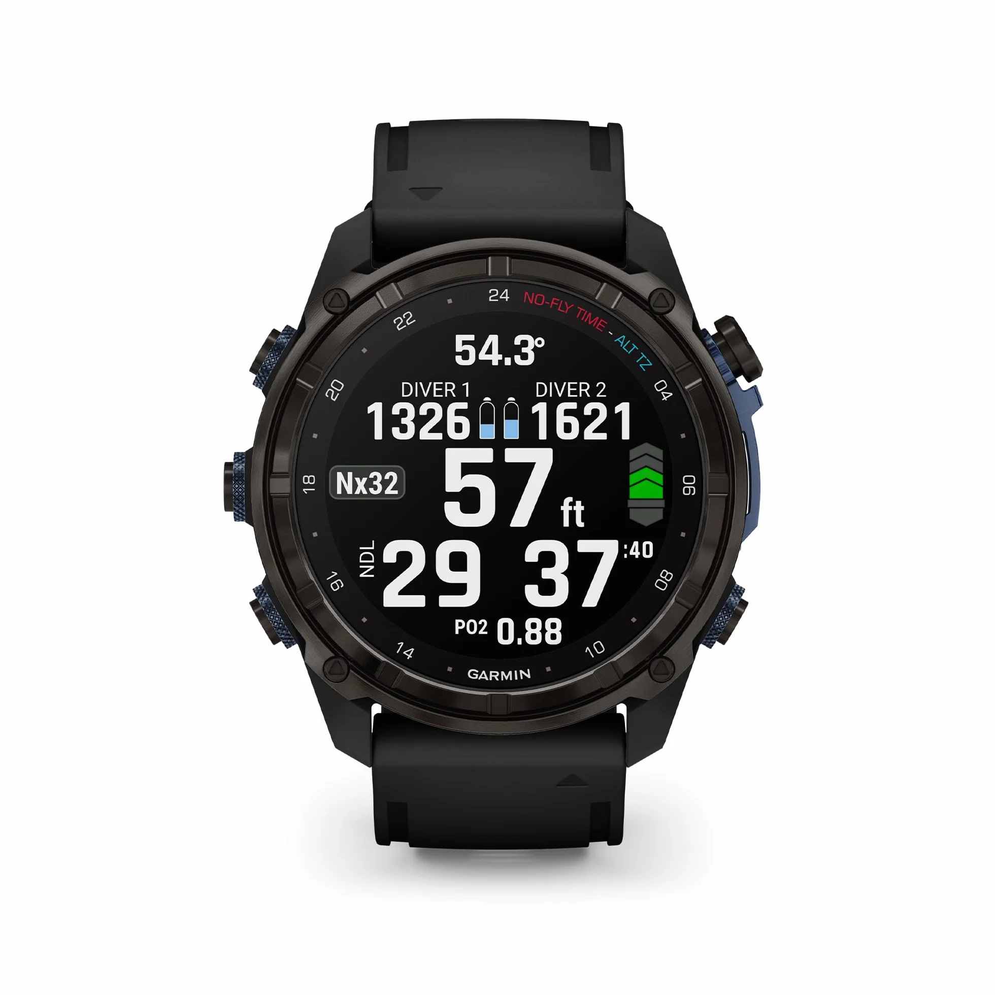 Garmin Descent Mk3i Ordinateur de Plongée Montre GPS Multisport Intégration Air Noir