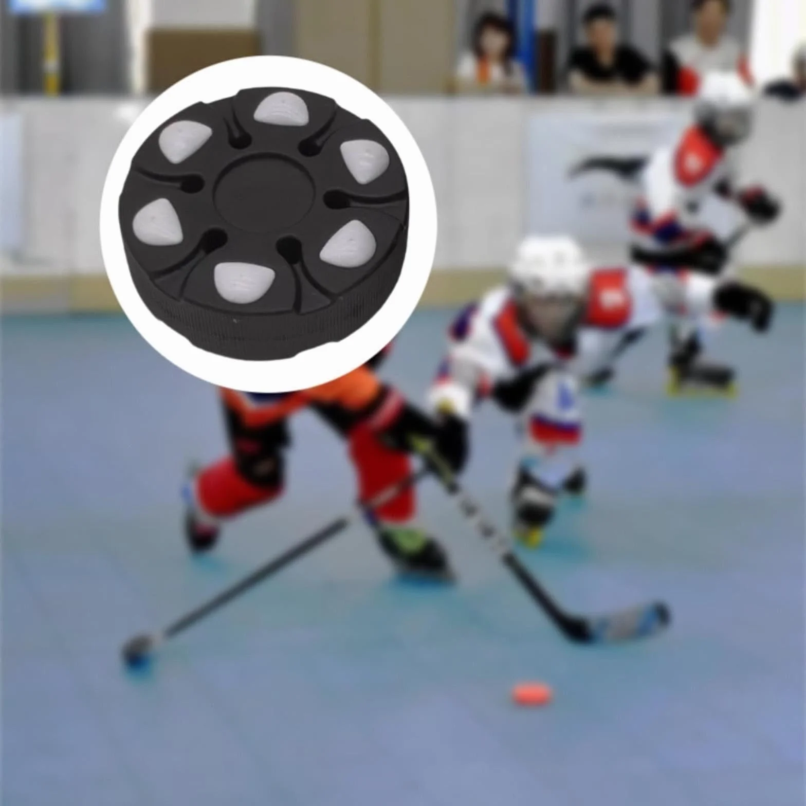 Rondelle de Hockey sur Rouleaux Hockey Ball Hockey Street Puck pour le Sport