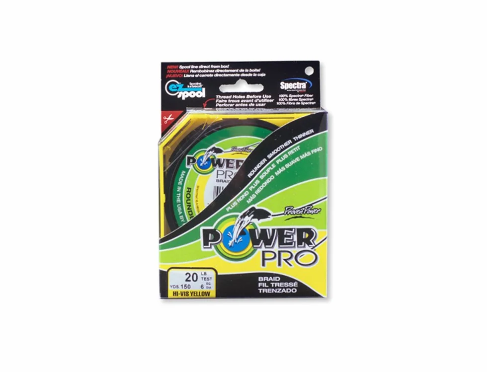 Line PowerPro 275m 0.32mm 24kg Hi-Vis Yellow
