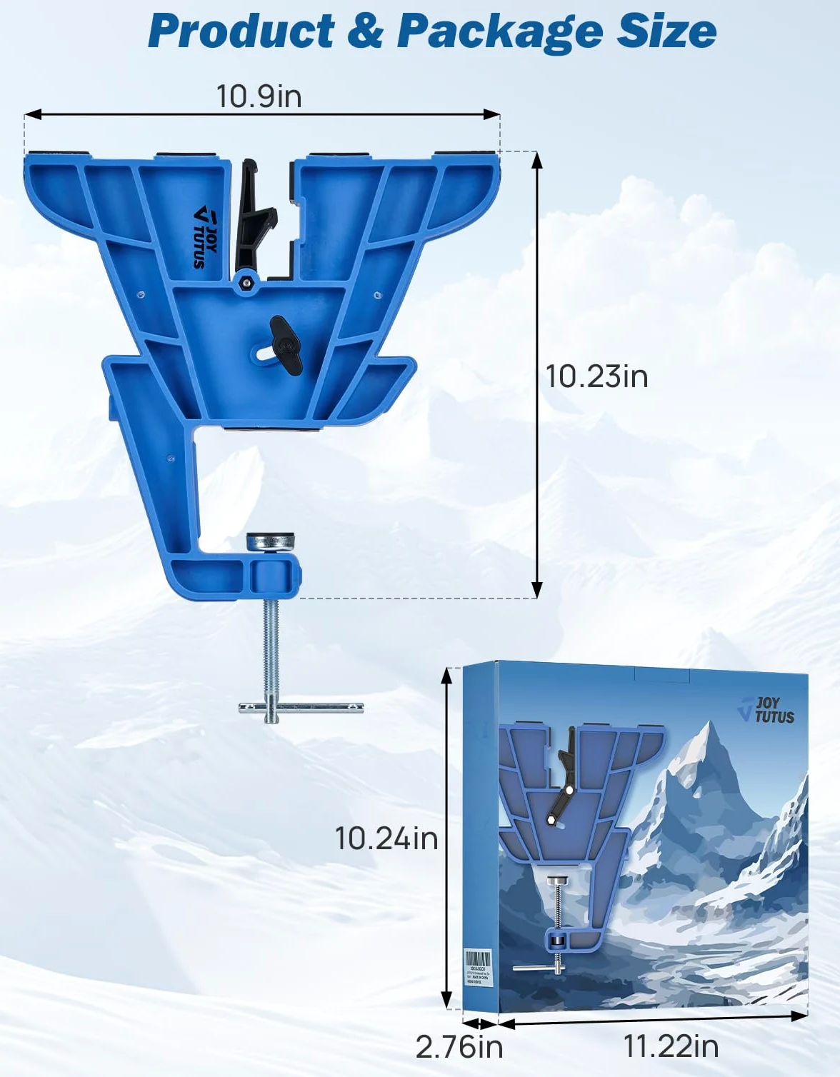 JOYTUTUS Lot de 2 étais de snowboard