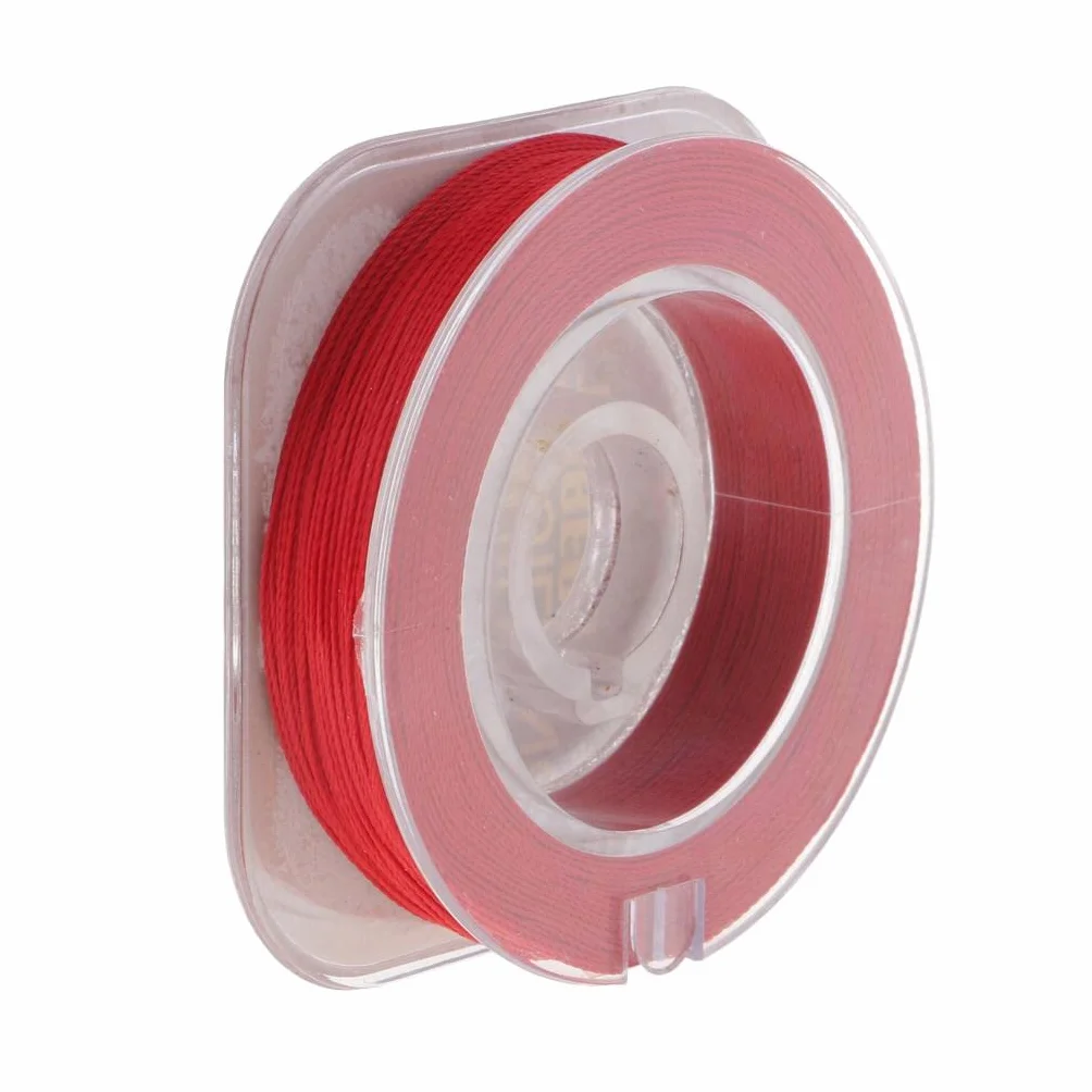 Anneau de Guidage de Canne à Pêche Fil 50m Rouge